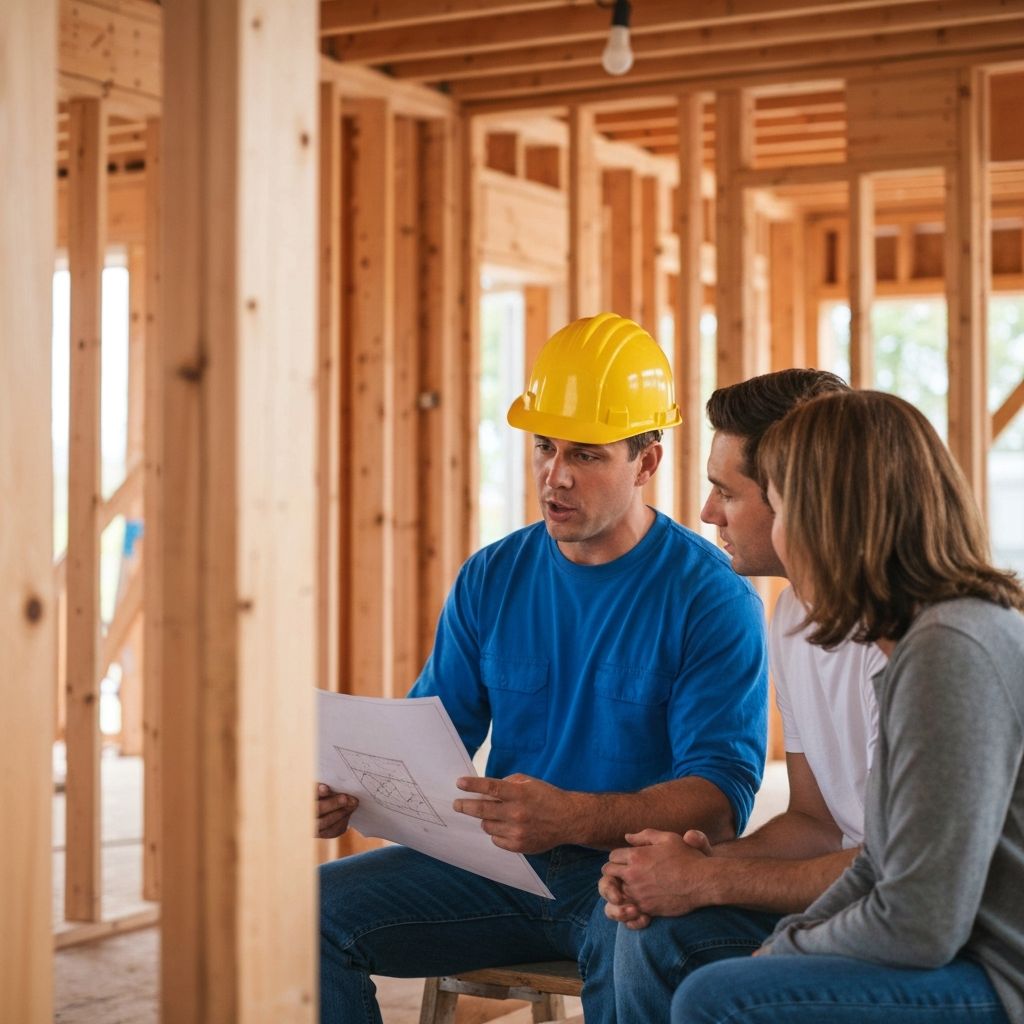 Professional consulting with homeowners